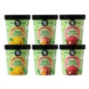 Pack Mix Helado Artesano Eco Sin Gluten Ni Azúcar Refinado Mango&Maracuyá Granada&Naranja Frutos Rojos Runakay 6x460