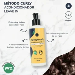 Pack Método Curly: champú, mascarilla y leave in Planeta Huerto