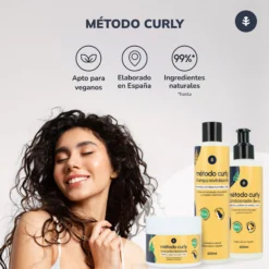 Pack Método Curly: champú, mascarilla y leave in Planeta Huerto