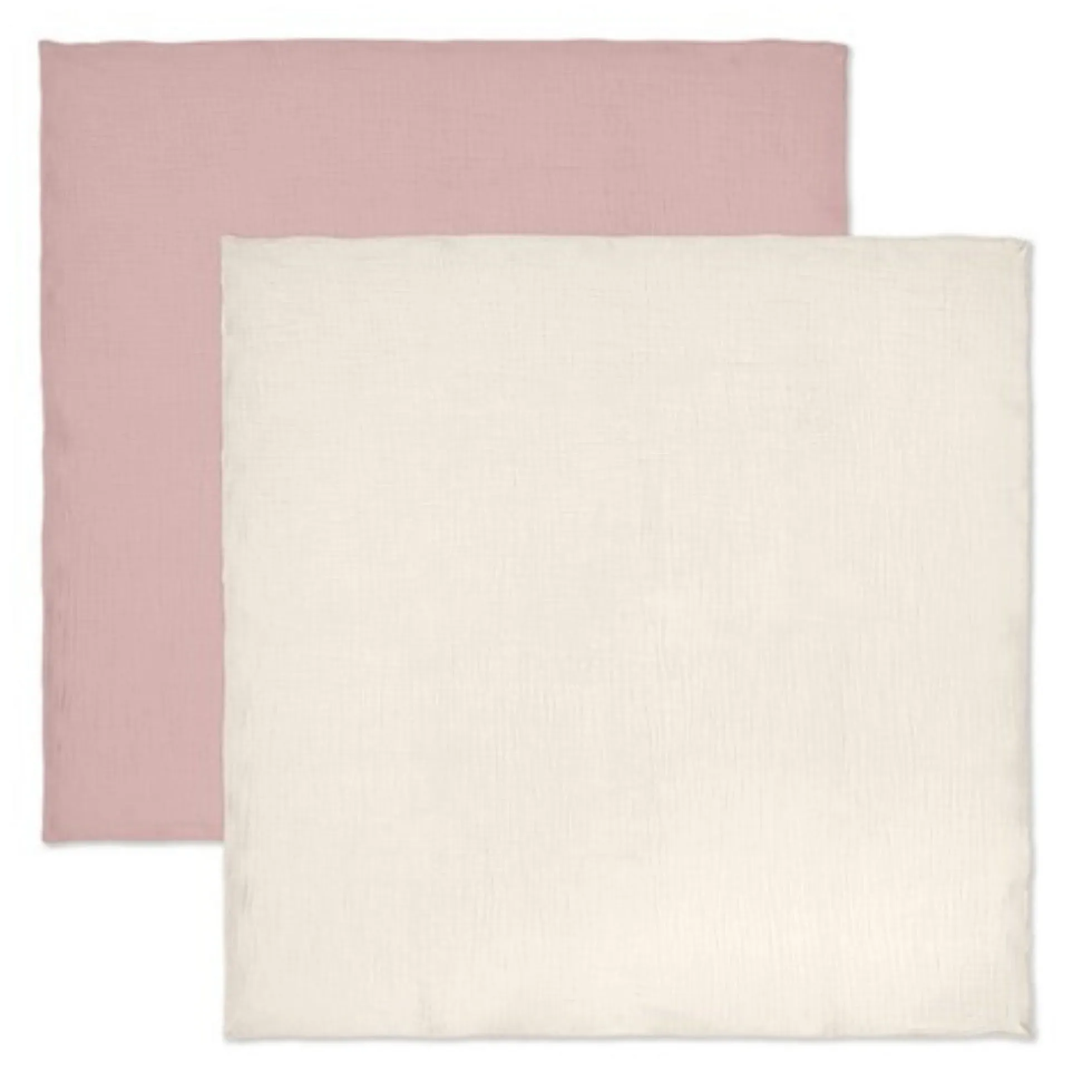 Pack 2 Muselinas De Algodón 70x70 Para Bebé Rosa
