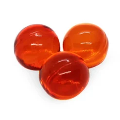 Pack 40 Perlas De Baño Aromatizada En Forma De Bola - Con Aceite De Soja - Hidratante Y Aromática - Aroma Melocotón