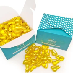 Pack 40 Perlas De Baño Aromatizada En Forma De Minino - Con Aceite De Soja - Hidratante Y Aromática - Aroma Vainilla