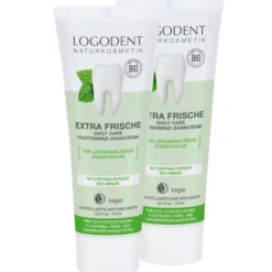 Pack Promo 2 x Dentífrico Menta Bio Daily Care Logona 75 ml