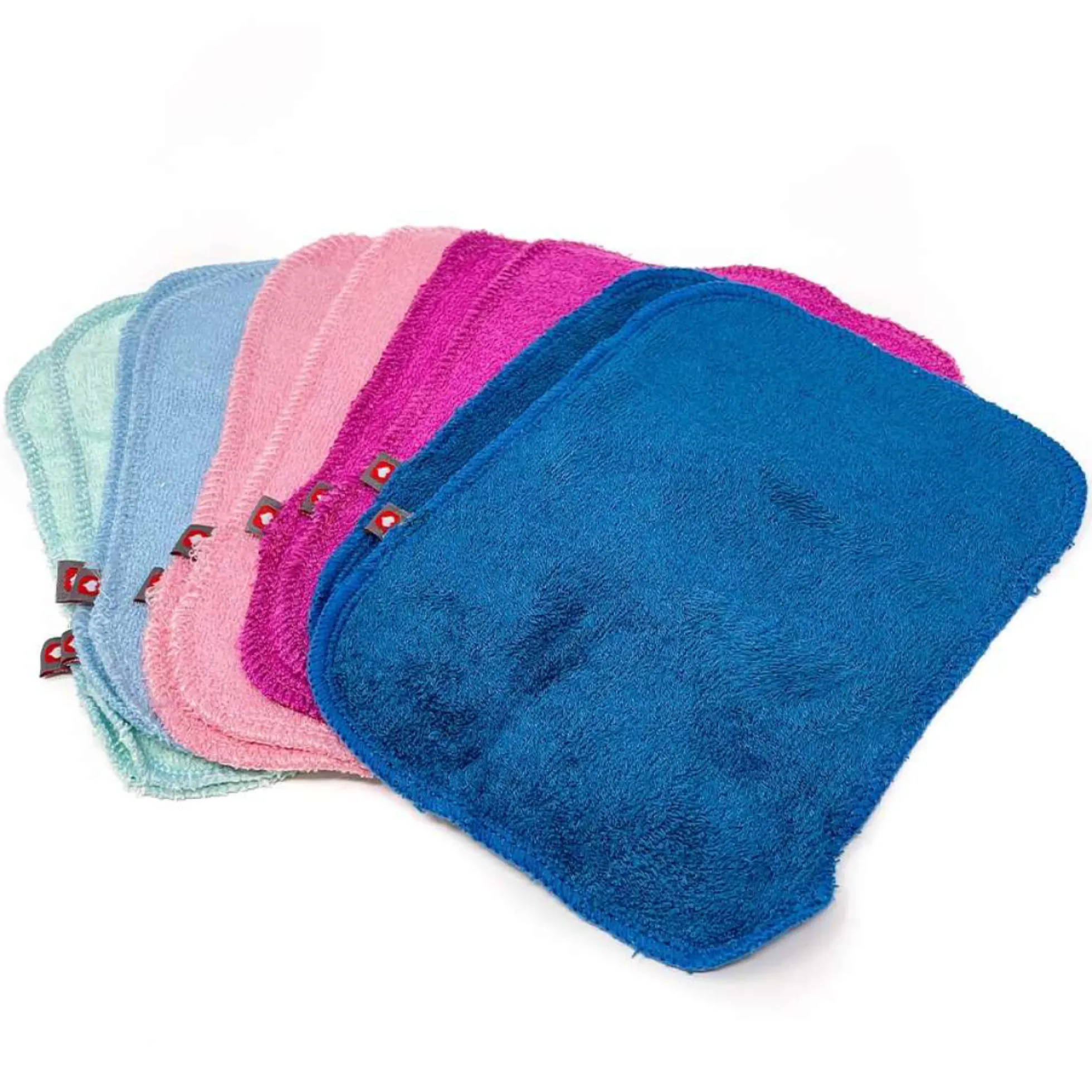 Pack 10 Toallitas Lavables Azul y Rosa Close Parent