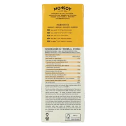Pack 6uds Bebida BIO de avena sin gluten Monsoy1 L