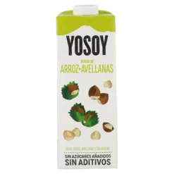 Pack 6 uds Bebida de Arroz y Avellanas YOSOY 1L