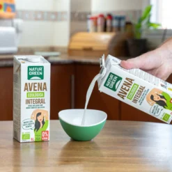 Pack 6 uds Bebida de Avena Integral 0% Azúcares Bio NaturGreen 1 L