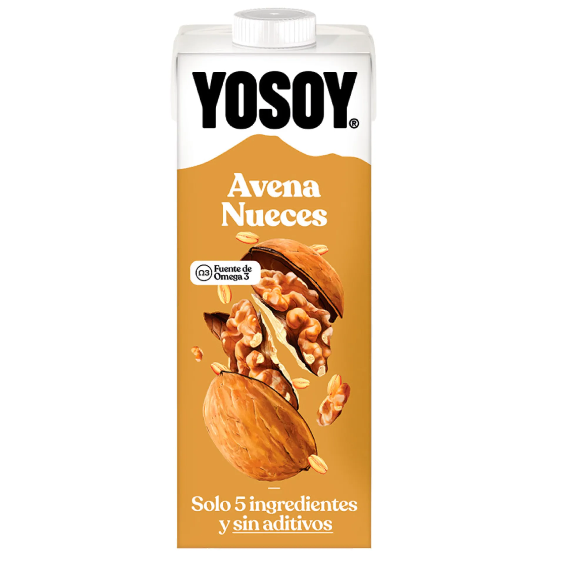 Pack 6 uds Bebida de Avena y Nueces YOSOY 1L
