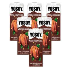 Pack 6 uds Bebida de Choco Avena YOSOY 1L