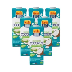 Pack 6 uds Bebida de Coco Supreme Bio Isola Bio 1L