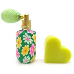 Pack 10 Uds. - Perfumero De Tocador Y Jabón Arómatico En Bolsa De Organza - Regalo Para Eventos - Hecho En España