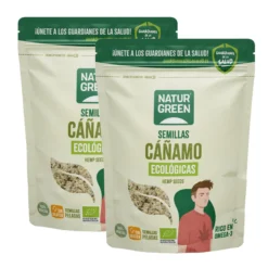 Pack 2 uds Semillas de Cáñamo peladas Naturgreen 200 gr