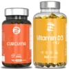 Pack Vitamina D3k2 365 Caps & Curcuma Liquida Liposomada 90 Caps