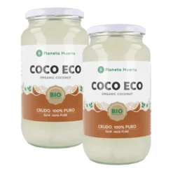 Pack 2x Aceite de coco ECO Planeta Huerto 860 ml