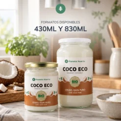 Pack 2x Aceite de coco Planeta Huerto 430 ml