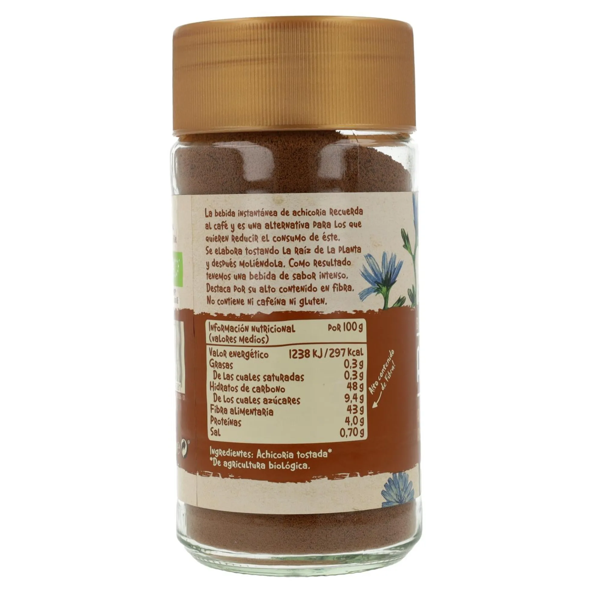 Pack 2x Achicoria Soluble BIO Sin Gluten Biocop 100g