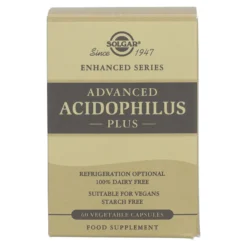 Pack 2x Acidophilus plus avanzado Solgar 60 cápsulas vegetales