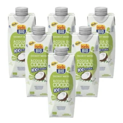 Pack 6x Agua de Coco BIO Isola Bio 500 ml