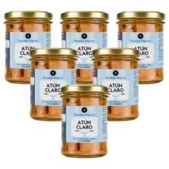 Pack 6x Atún claro MSC en aceite de oliva virgen extra ECO Planeta Huerto 200 g