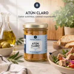 Pack 3x Atún claro MSC en aceite de oliva virgen extra ECO Planeta Huerto 200 g