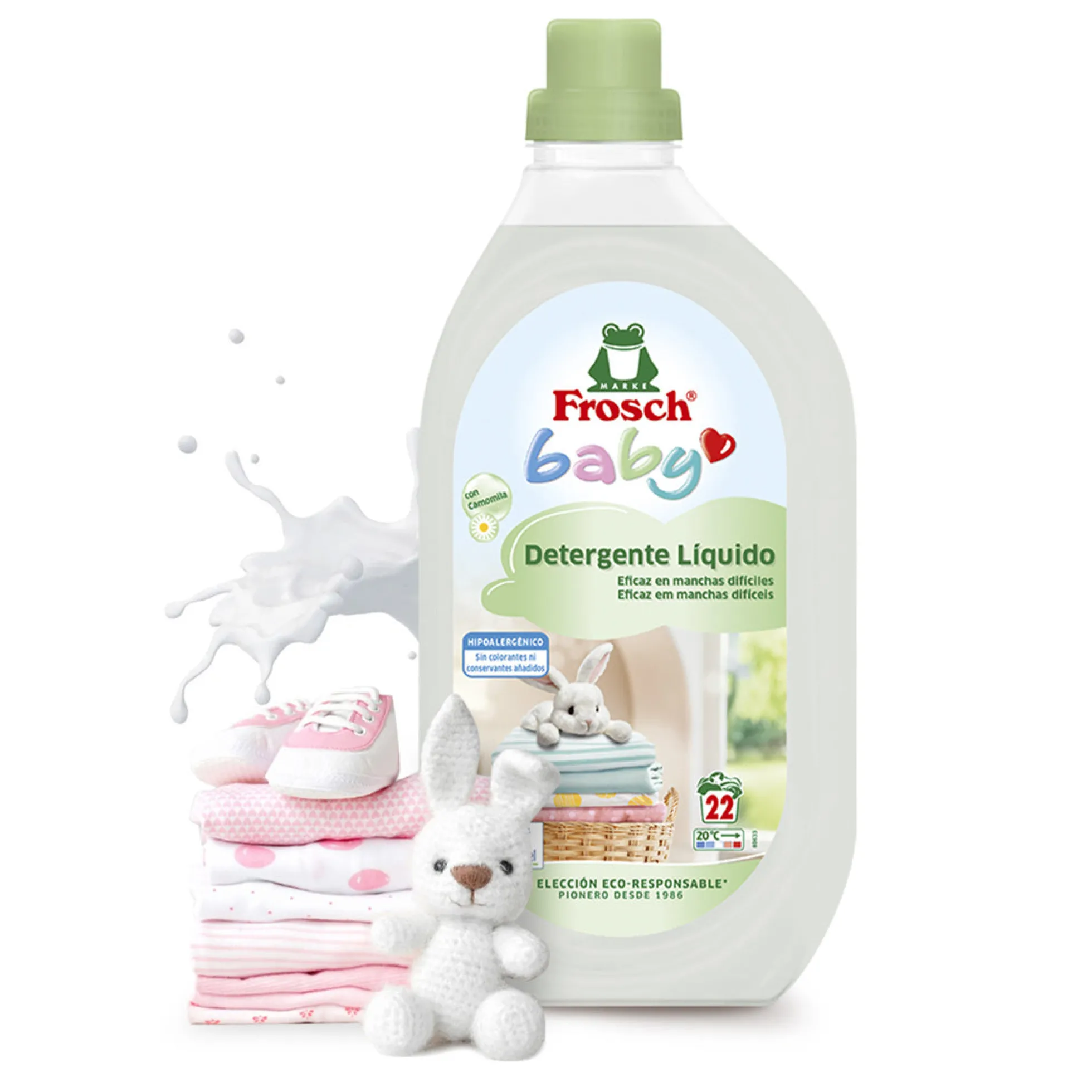 Pack 10x Baby detergente Frosch 1500 ml
