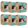 Pack 6 x Bambo Nature pañales T2 (3-6kg) 30 uds
