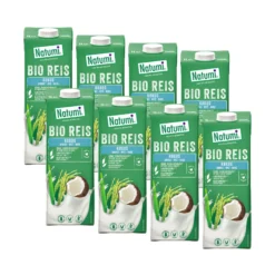 Pack 8 x Bebida Arroz Coco Bio Natumi 1 L