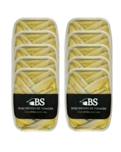 Pack 10 X Boquerón En Vinagre Del Mar Cantábrico 150 G