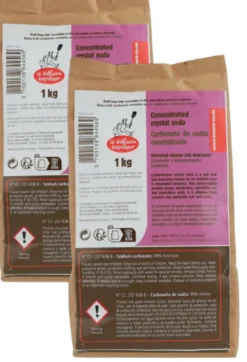 Pack 2x Carbonato de sodio concentrado La Droguerie Écologique1kg