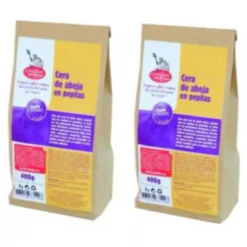 Pack 2x Cera de Abejas en pepitas La Droguerie Écologique 400 g