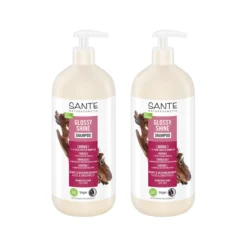 Pack 2x Champú brillo radiante abedul Sante 950 ml