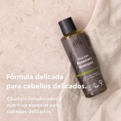 Pack 2x Champú de Romero para cabello fino Urtekram 500 ml