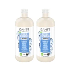 Pack 2x Champú hidratación intensa aloe Sante 500 ml