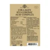 Pack 2x Colágeno ácido hialurónico complex 30 comp 120 mg-Solgar