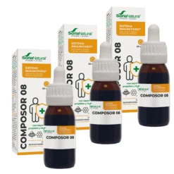 Pack 3x Composor 8 Siglo XXI Echina Soria Natural, 50 ml