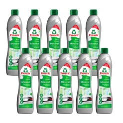 Pack 10x Crema limpiadora vitro con minerales Eco Frosch 500 ml