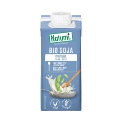 Pack x3 Crema para cocinar de Soja Liquida Bio Natumi 200 ml