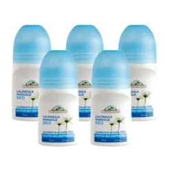Pack 5x Desodorante roll-on caléndula Corpore Sano 75 ml