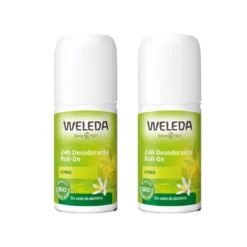 Pack 2x Desodorante Roll-On Citrus Weleda 50 ml