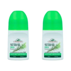 Pack 2x Desodorante roll-on árbol de té Corpore Sano 75 ml