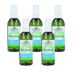 Pack 5x Desodorante tilo y salvia Corpore Sano 150 ml