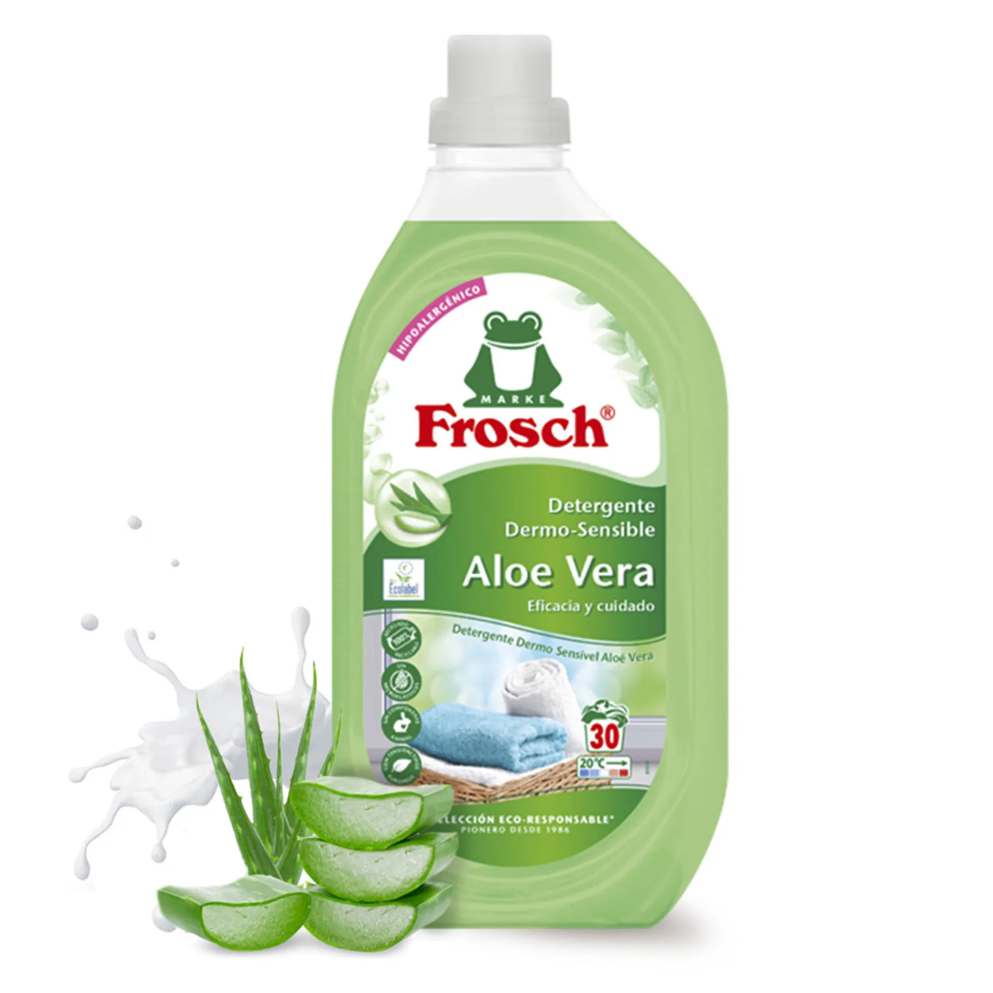 Pack 10x Detergente aloe vera Frosch 1500 ml