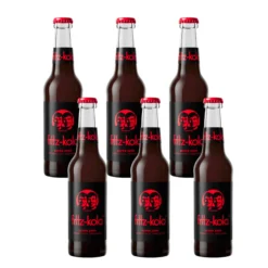 Pack 6x Fritz Kola SuperZero FRITZ KOLA 330 ml