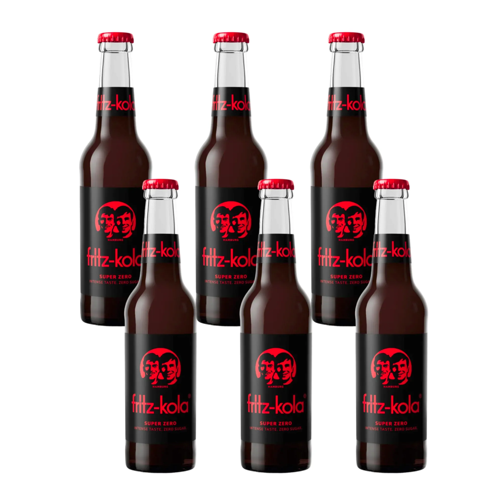 Pack 6x Fritz Kola SuperZero FRITZ KOLA 330 ml