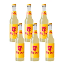 Pack 6x Fritz Limón Zitrone Limón FRITZKOLA 330 ml