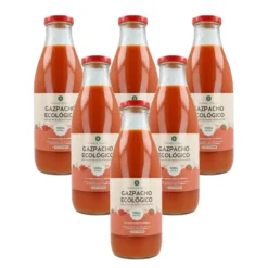 Pack 6x Gazpacho tradicional ECO con AOVE Planeta Huerto 1L