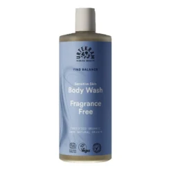 Pack 2x Gel de baño sin fragancia Urtekram
