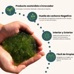 Pack 5x Gel de Riego para Plantas con Microalgas Vivas AlgaSlime 1l