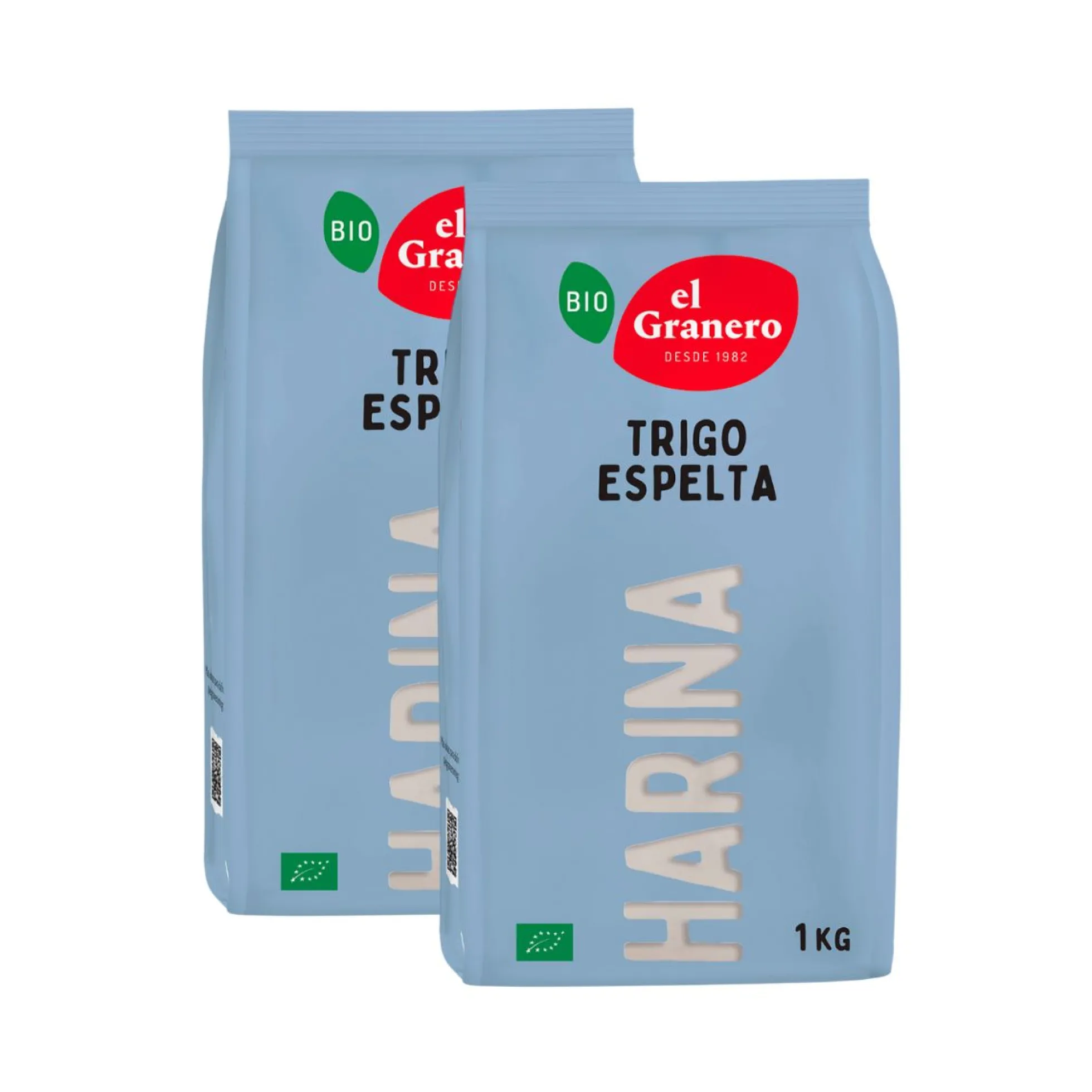 Pack 2x Harina de Espelta Blanca Bio El Granero 1kg