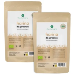 Pack 2x Harina de Garbanzos Sin Gluten ECO Planeta Huerto 1 kg